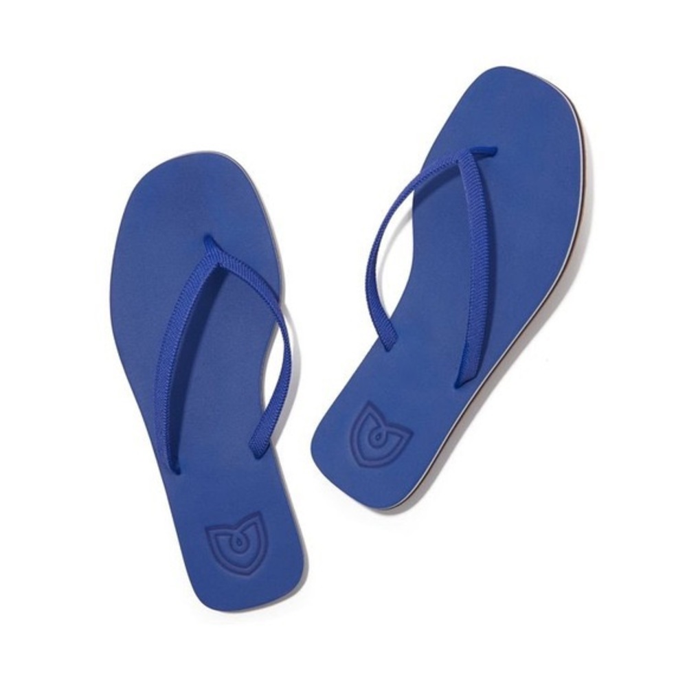 NIB Rothy’s Blue Flip Flops